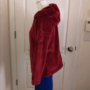 Kristine blake zip up long sleeve fleece hoodie